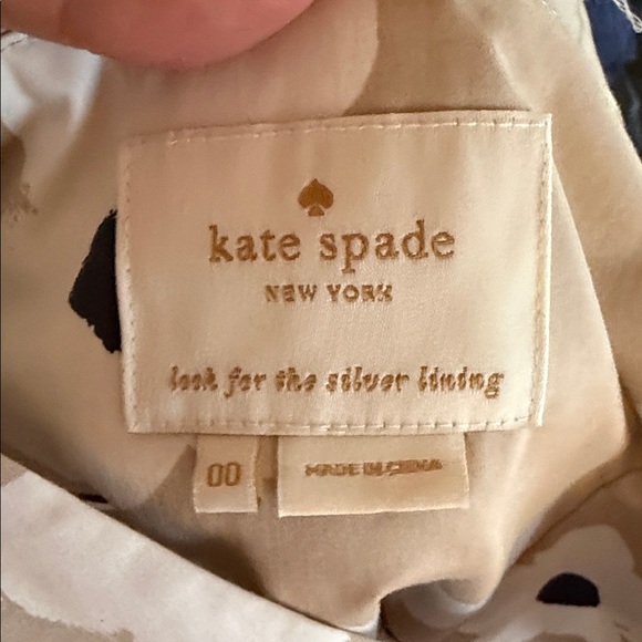 💕 Kate Spade Cream and Black Floral Midi Dress - Picture 8 of 9